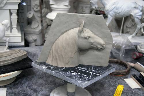 Shire Horse, mold design and construction