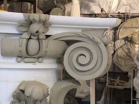 Tonmodell, Detail Volute