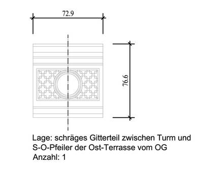 Zeichnung Turmgitter