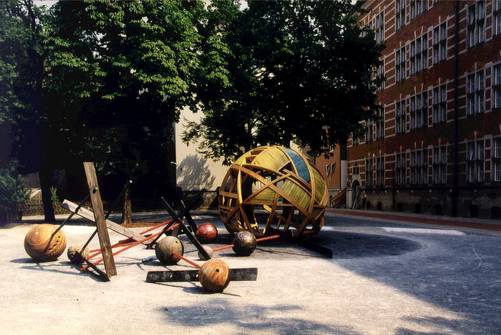 Spielplatz Sonnensystem, Berlin Kreuzberg