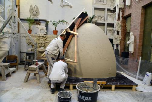 Reconstruction of the lanterns helmet, subconstruction