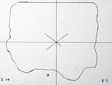 Querschnittsschablone unten