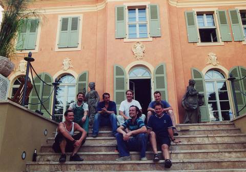 Villa Oeding, Gruppenfoto