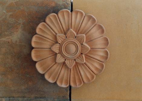 Rosette, finished