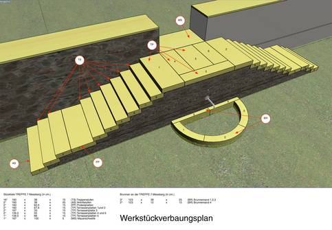 Werkstückverbauungsplan