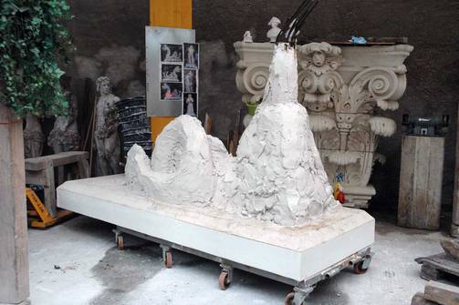 Plaster model