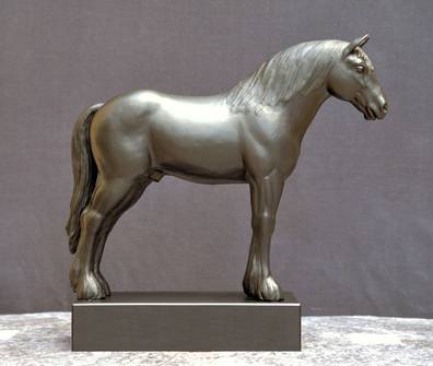 Shire Horse, bronze